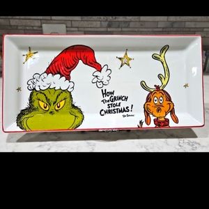 Grinch serving platter